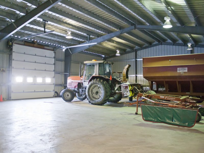 50x100 agricultural steel building garage, Quebec Canada