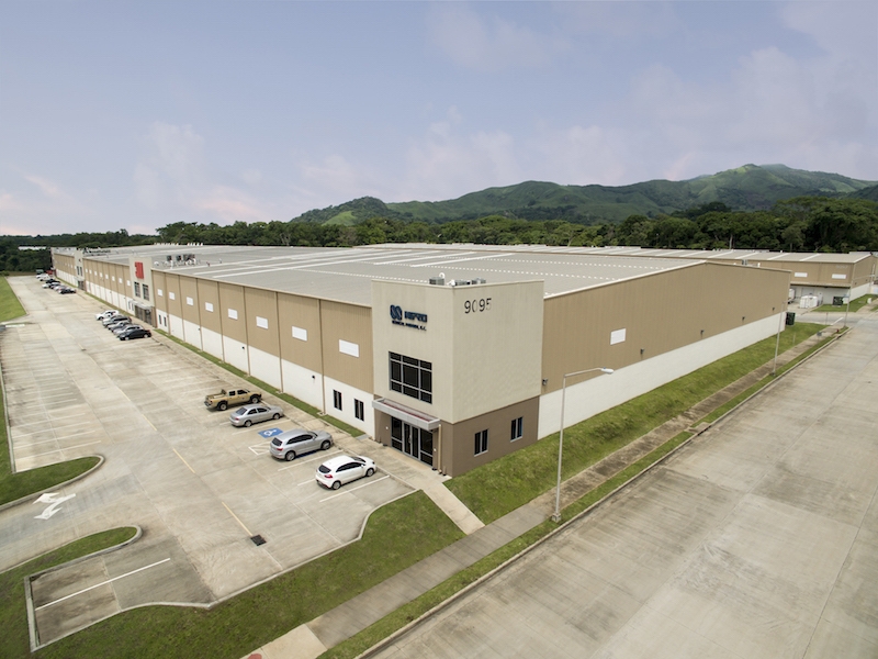 Panama Pacifico commercial steel building, panama