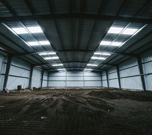 steel building garage, chile