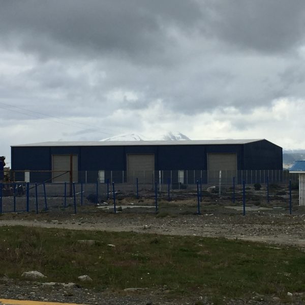 steel building garage, chile