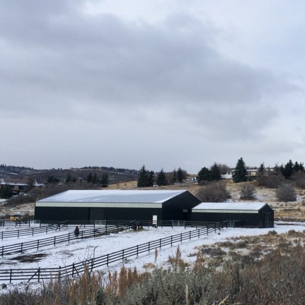 Utah Steel Buildings, 74x100 - Equestrian Covered Riding Arena